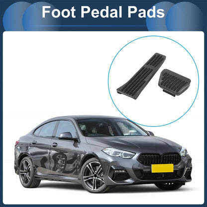 Set Foot Accelerator Pedal Covers for BMW 3 Black Carbon Fiber