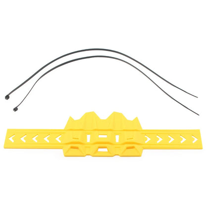 Exhaust Tail Pipe Guard Cover for Universal Motorcycle Accessories Yellow