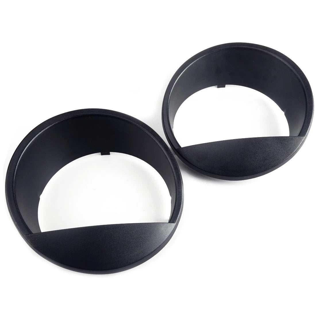 2 x Front Headlight Trim Covers for Jeep Wrangler JL (2018)