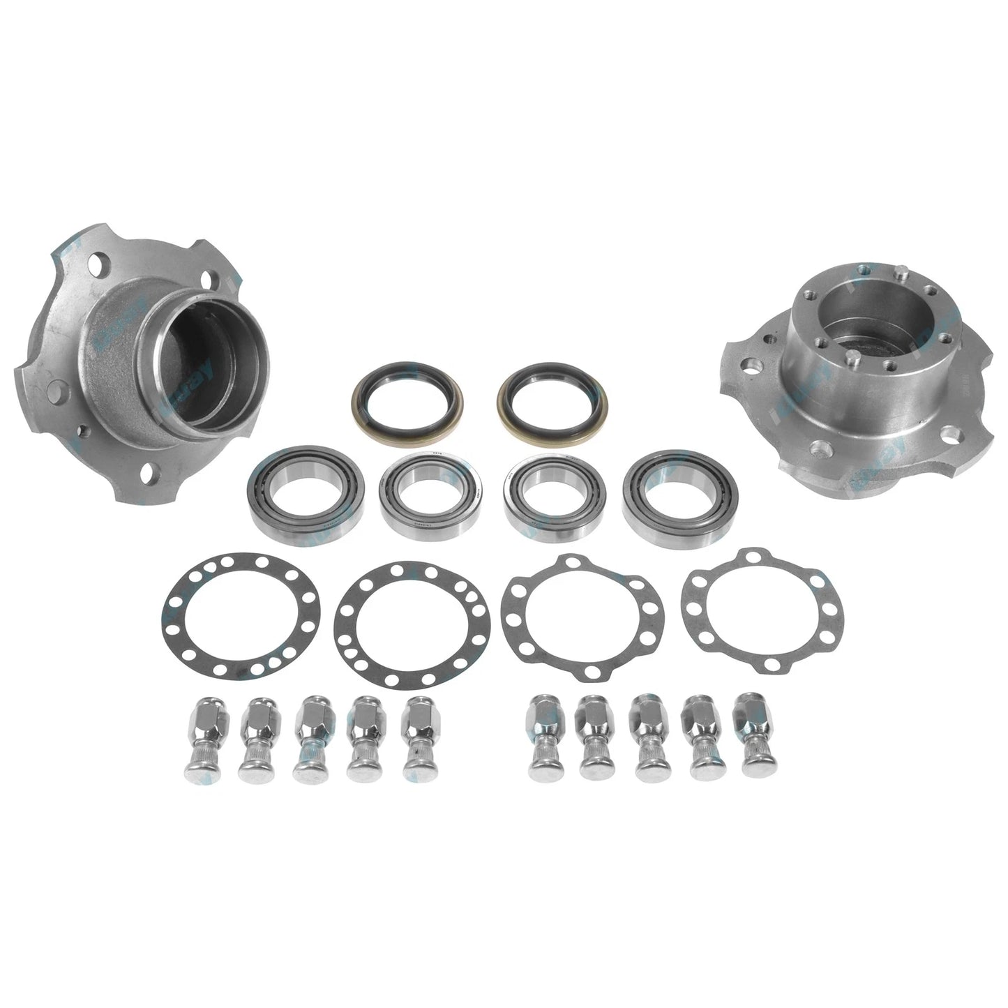 Rear Axle Hubs + Wheel Bearings Kit for Toyota Landcruiser HDJ78R HDJ79R 01~06