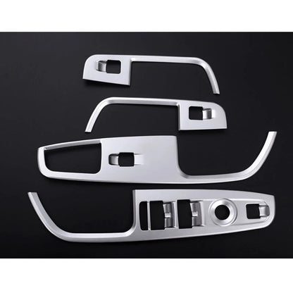 Window Switch Buttons Knob Cover Interior Trim For 17-18 Alfa Romeo Stelvio