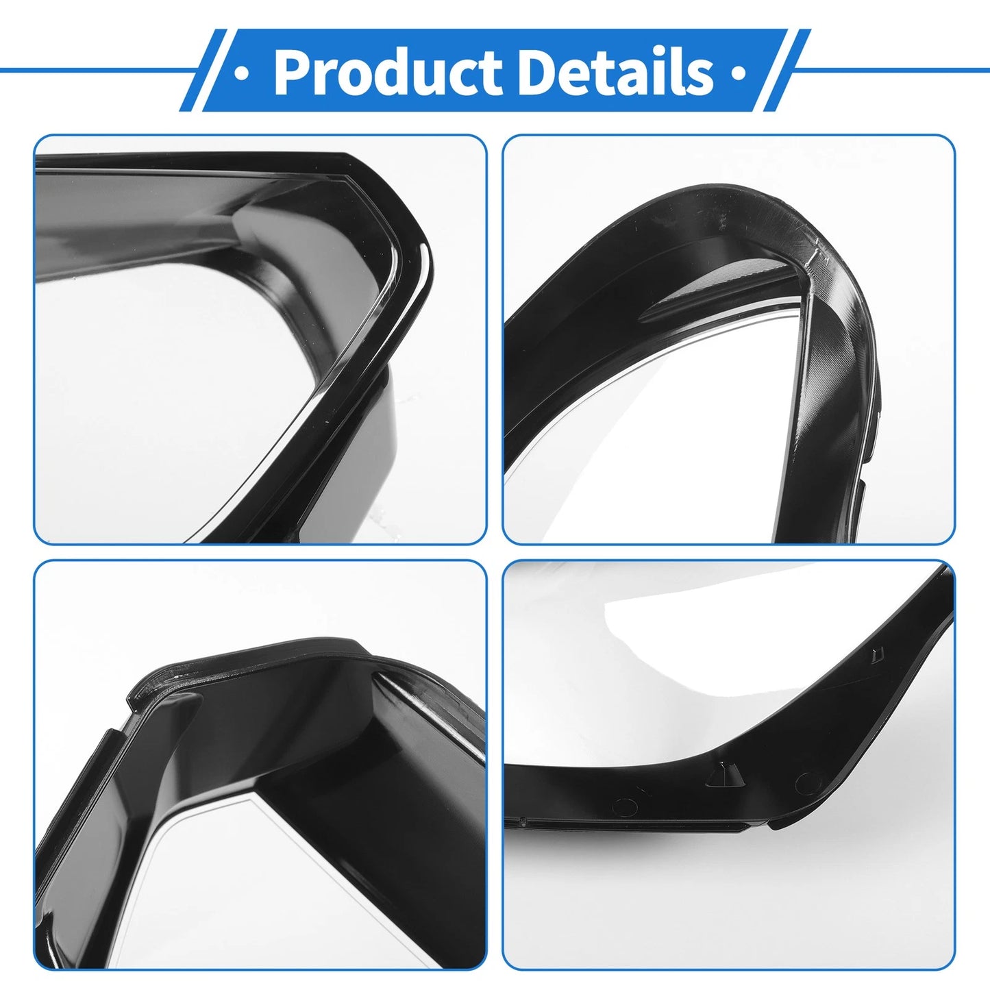 1 Pc Front Right Headlight Lens Cover for BMW X5/X6 (2019-2021)