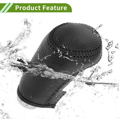 1 Pc Gear Shift Knob Cover for Chevrolet Malibu (2016-2020) Pebbled Black