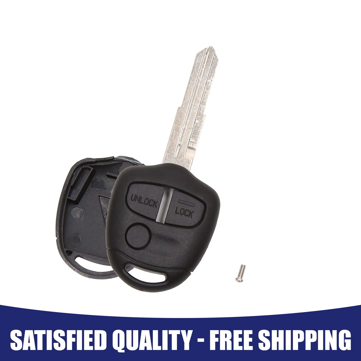 3 Button Key Fob Remote Control Case for Mitsubishi Lancer