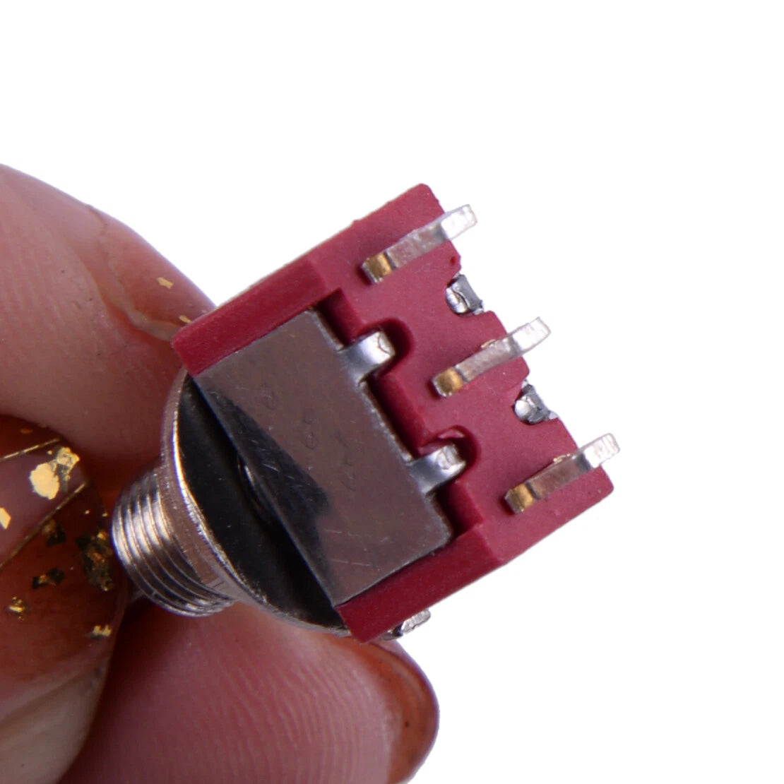10 x Red 3 Pin ON-OFF-ON Mini Toggle Switch for Various Applications (125V-250V)