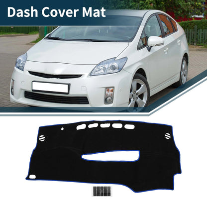 Dashboard Dash Cover Mat 1 Set for Toyota Prius (2010–2015)
