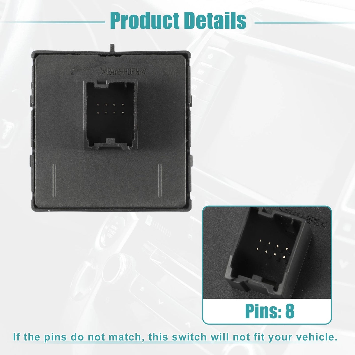 Trailer Brake Control Switch Car Accessories for Chevrolet Colorado (2016-2021)