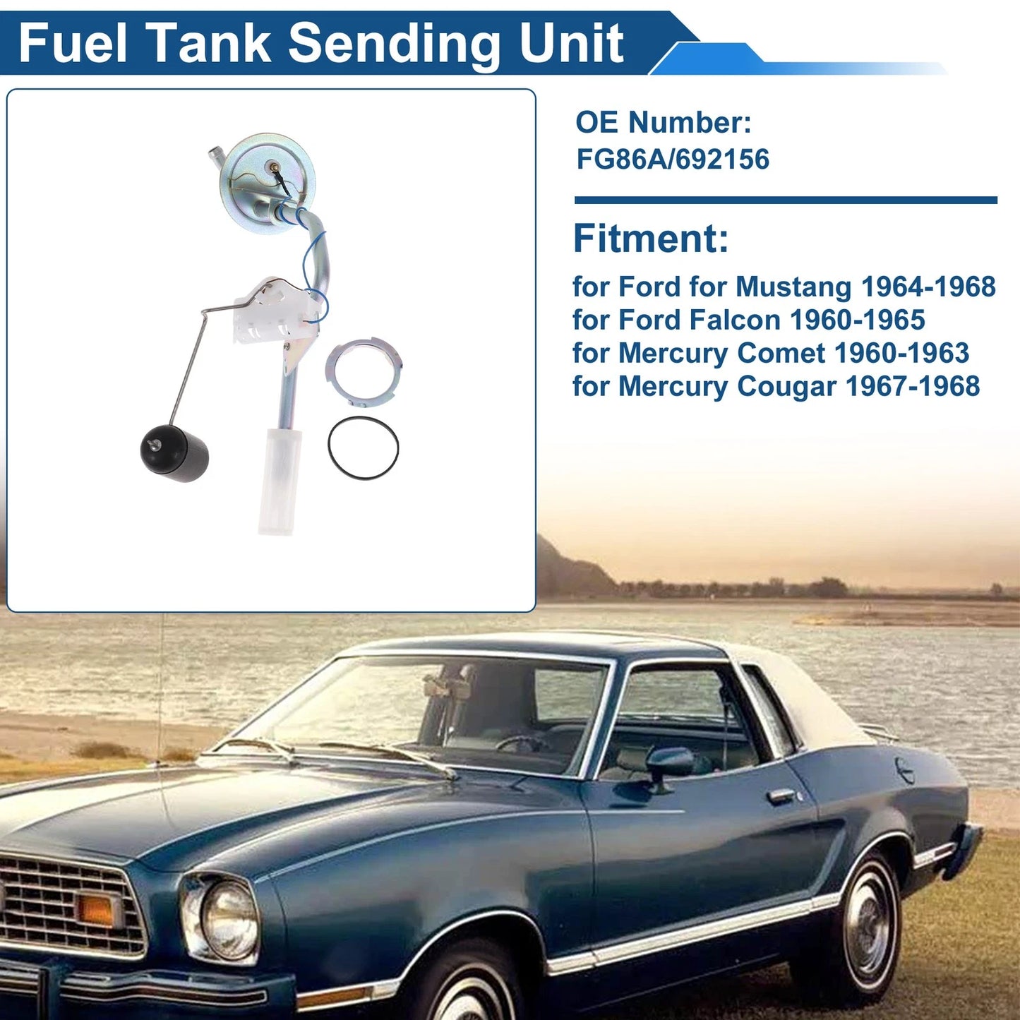 Fuel Level Sending Unit for Ford Mustang (1964-1968)