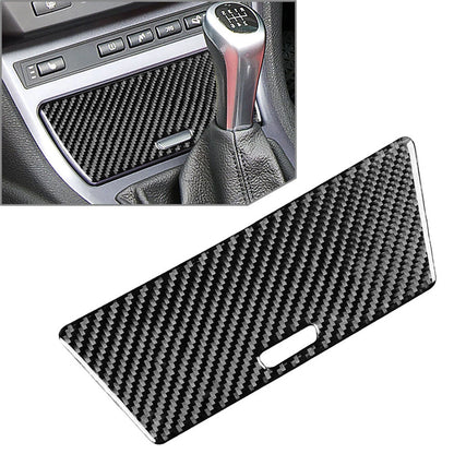 Carbon Fiber Gear Shift Storage Box Cover for BMW X3 E83 (2004-2010)