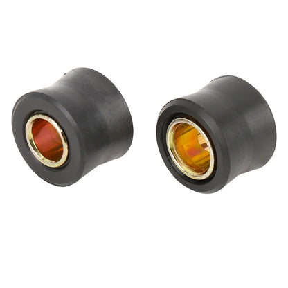 2 x 10mm Rear Shock Absorber Cushion Rubber Ring Bush Set for Universal