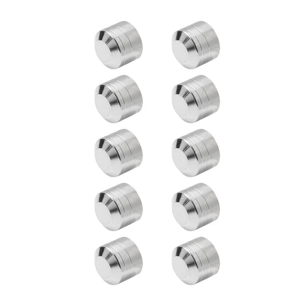 10 x Engine Cover Bolts Screw Caps CNC for Harley Twin Cam Dyna Softail Chrome