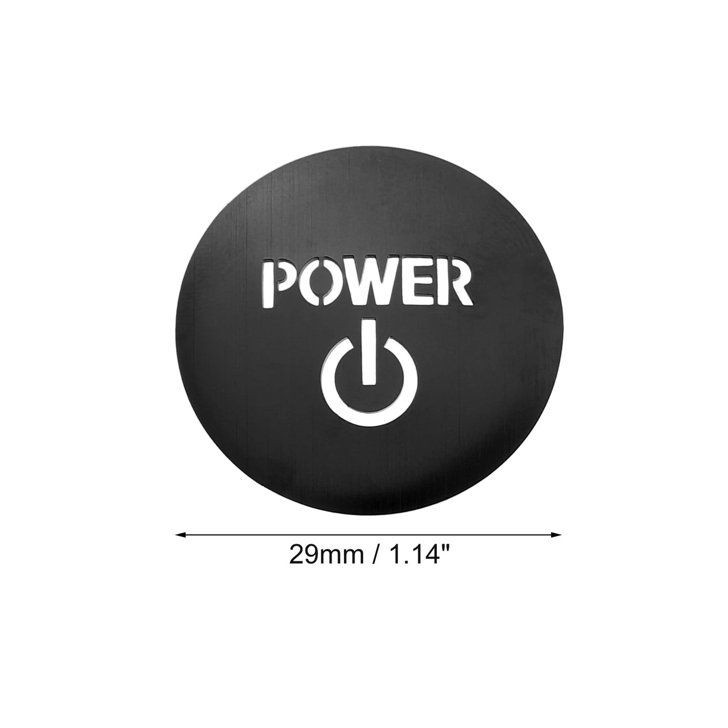 One Click Start Button Cover for Toyota Crown Royal AWS21 2012-2018 Black