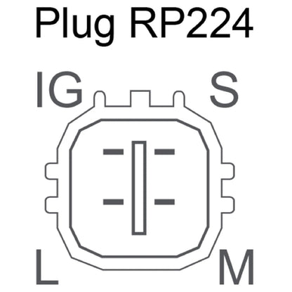 Alternator Toyota Prado GRJ120 V6 4.0L 1GR-FE Petrol (2003–2009)