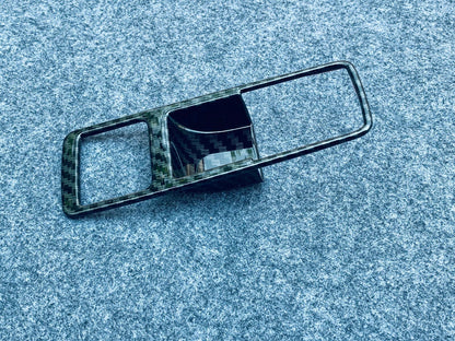 Electrical Brake Park Cover Trim for 2022-2023 Honda Civic ABS Carbon Fiber 1 x