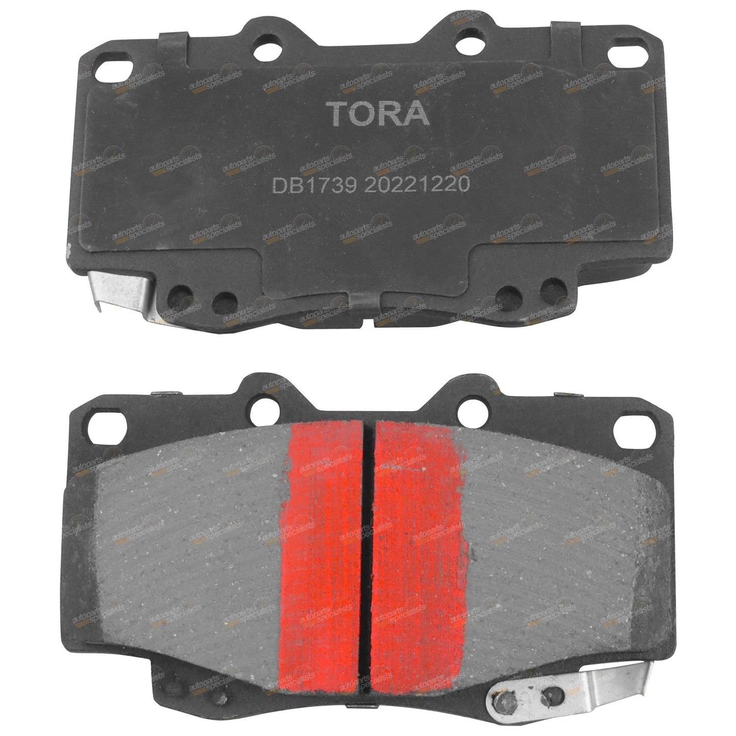 Front Brake Pads for Toyota Hilux 4x4 GGN25R KUN25R KUN26R TGN26R (2005–2016)