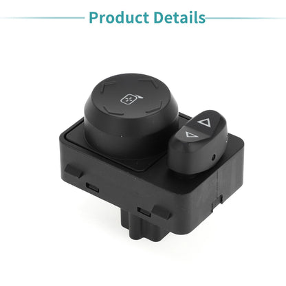 Car Mirror Switch for Chevrolet Traverse (2009 - 2017) Black Metal