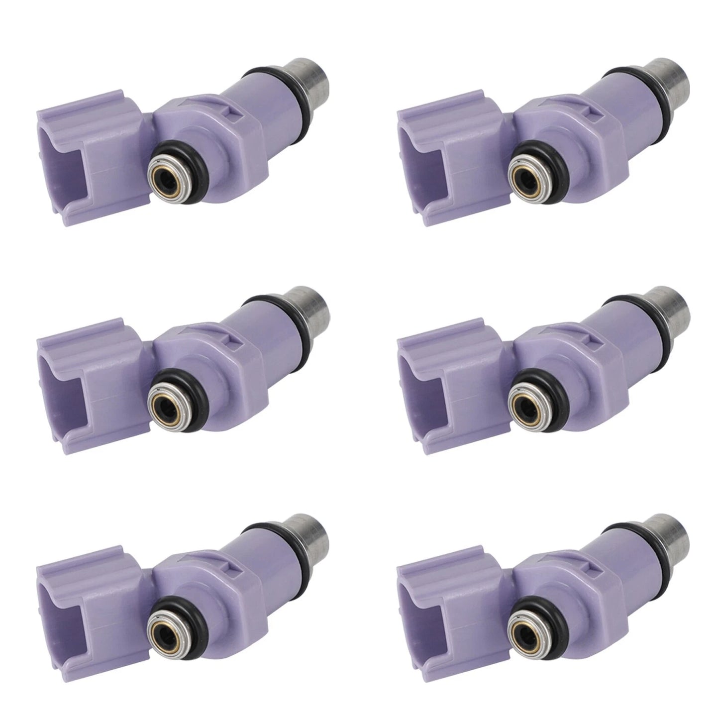 6 x Fuel Injectors for Yamaha 250 Outboard Motor