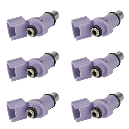 6 x Fuel Injectors for Yamaha 250 Outboard Motor