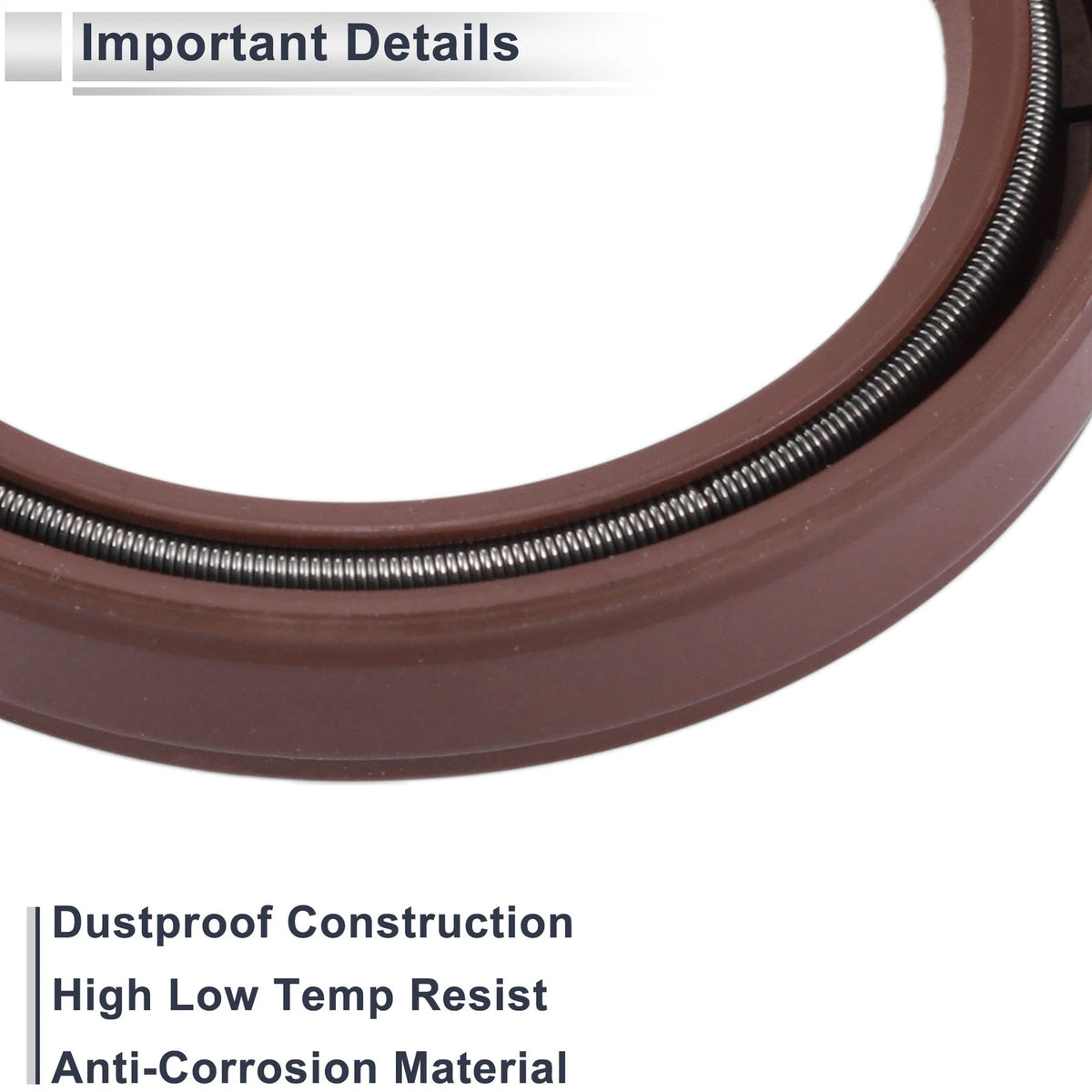 Crankshaft Oil Seal for Toyota Corolla (1983-2013) - 1 x Quality Replacement