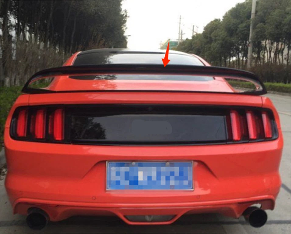 Rear Spoiler Wing for 2015-2023 Ford Mustang GT350 GT350R Unpainted 4pcs (2015-2023)