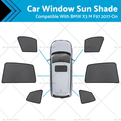 Magnetic Mesh Sun Shades for BMW X3 F97 (2017 - Present)