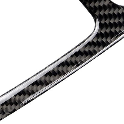 For Audi Q7 2016-2019 Real Carbon Fiber Center Console Panel Cover Trim