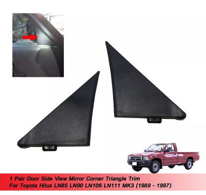 Door Side Mirror Corner Trim for Toyota Hilux LN85 LN90 (1989-1997)