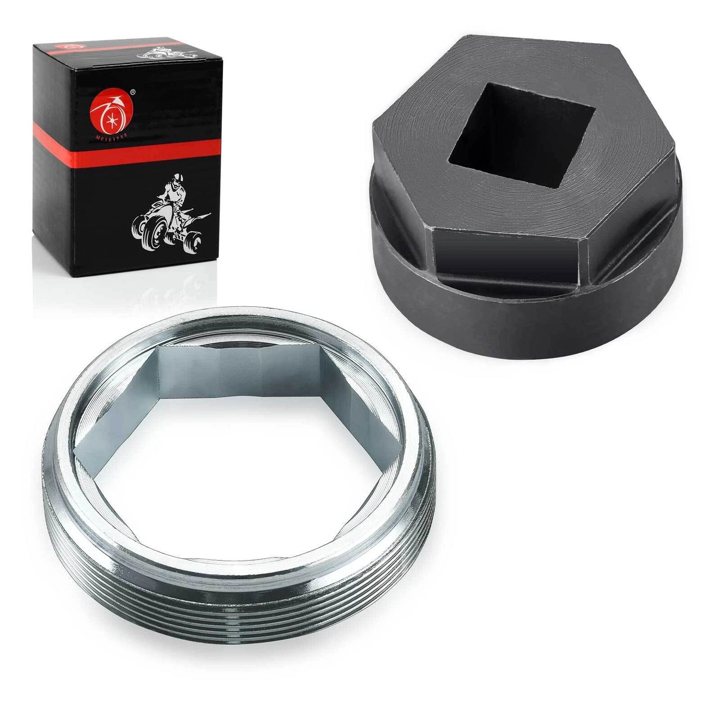 Steering Stem Bearing Holder Nut Kit for YAMAHA Banshee/Warrior/Raptor/Bruin 350