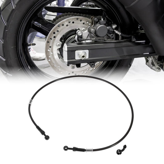 110cm Brake Clutch Oil Hose Line for Motorcycle Stainless Steel Braided PU