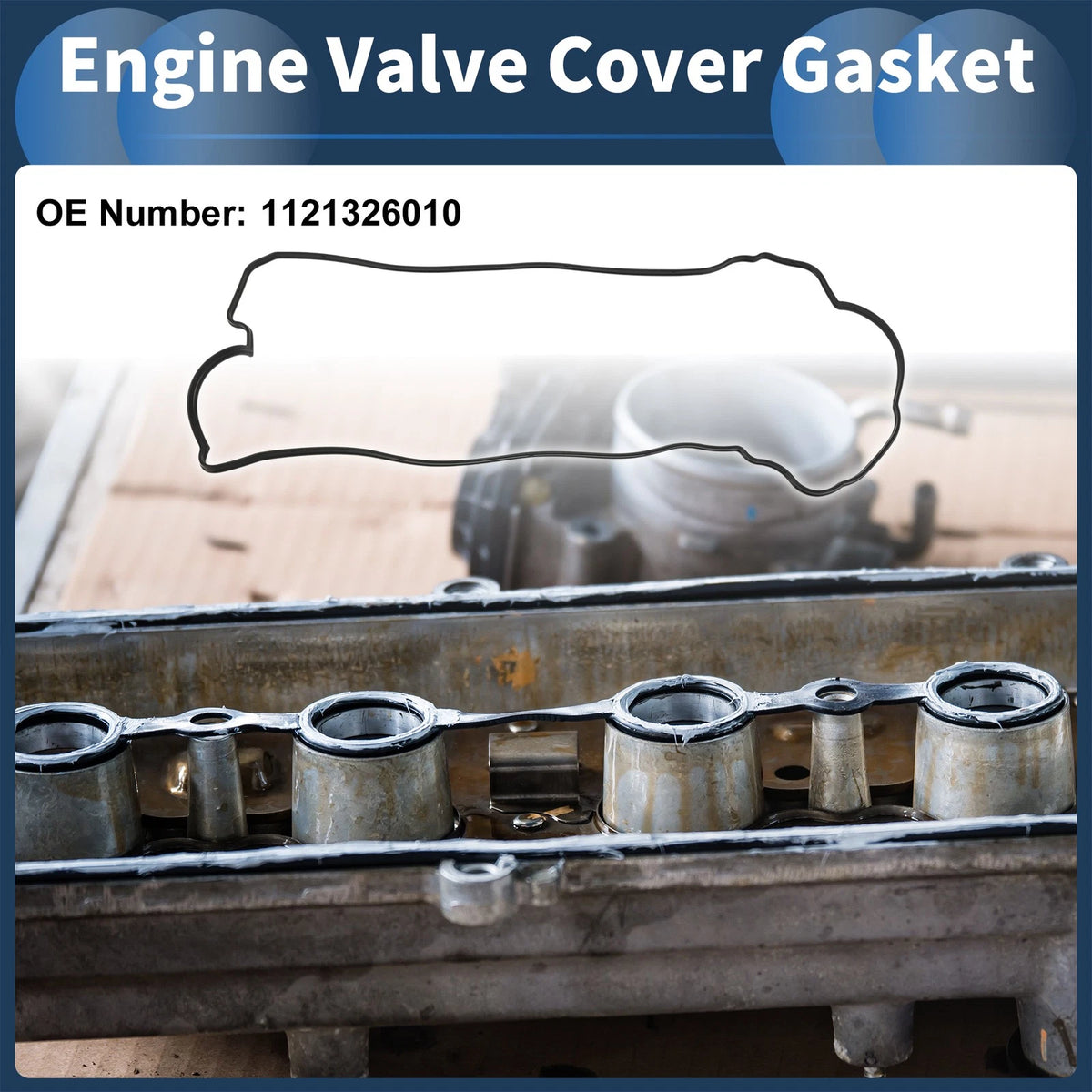 Engine Valve Cover Gasket for Toyota Auris (2006-2012) - 1 x Gasket
