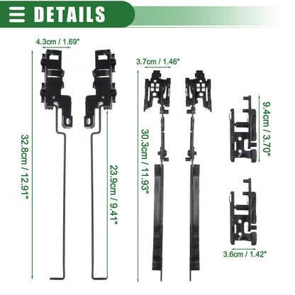 Sunroof Repair Tools for Ford F-150 (2000-2014) - Metal Black 1 Set