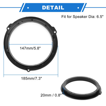 Tweeter Speaker Spacer Rings for Ford Fiesta