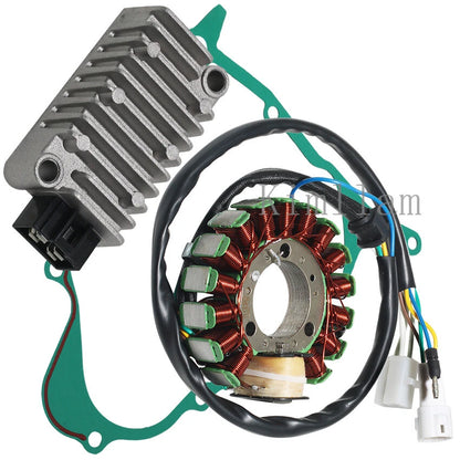 Stator Coil, Regulator, Gasket for Yamaha TTR225, XT225 Serow 225 (99-07)