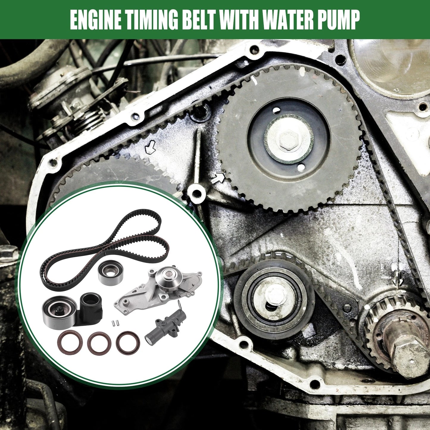 Car Engine Timing Belt & Water Pump for Honda Accord (2003-2017)