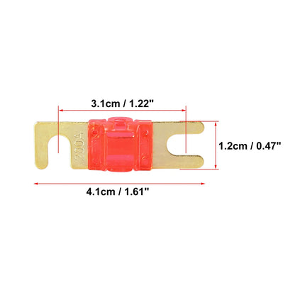 5 x 200A AFS Mini ANL Fuses for Car Audio CDs Universal