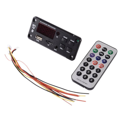 Bluetooth 5.0 MP3 Decoder Board for Car Speaker Module FM Radio USB TF Card