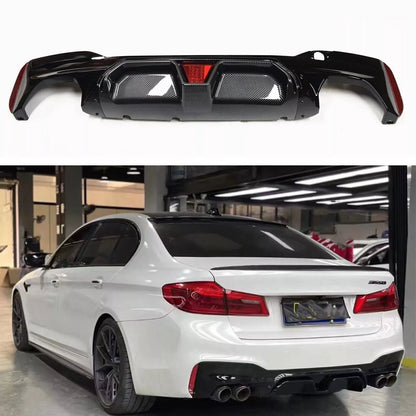 Rear Bumper Diffuser for BMW 5 Series G30 2017-2023 (2017-2023)