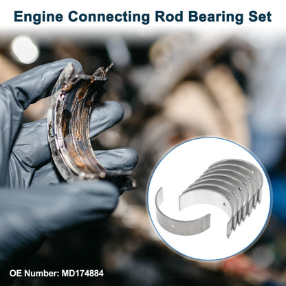 Connecting Rod Bearing Set for Mitsubishi L300 (1986-1994) 8 Pcs