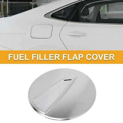 Fuel Tank Door Cap for Chevy Blazer (2020 - 2025) Chrome Silver Tone