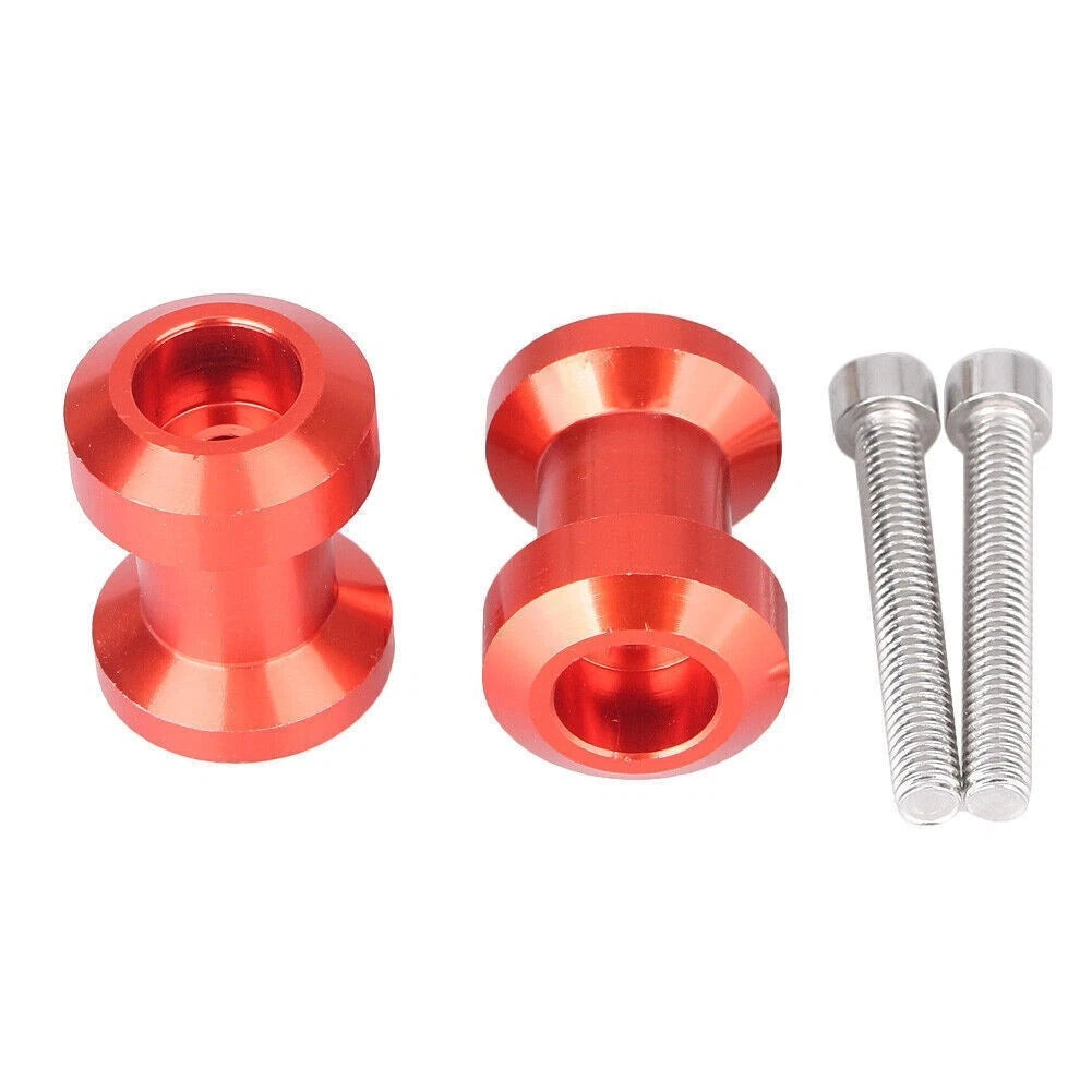 6mm Motorcycle Swingarm Spools for Yamaha YZF R1 R6 FZ1 FZ6 FZ8 (2000-2023)