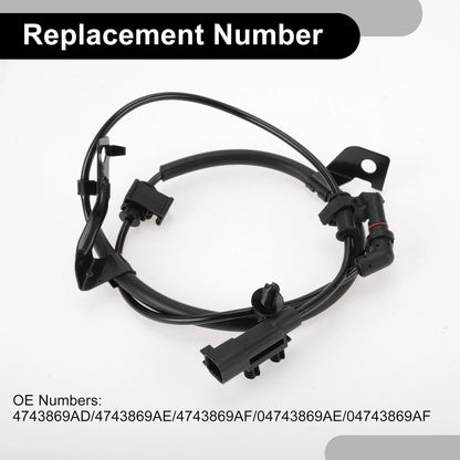 ABS Wheel Speed Sensor Kit for Dodge Journey (2014-2020) 1 x Rear Left