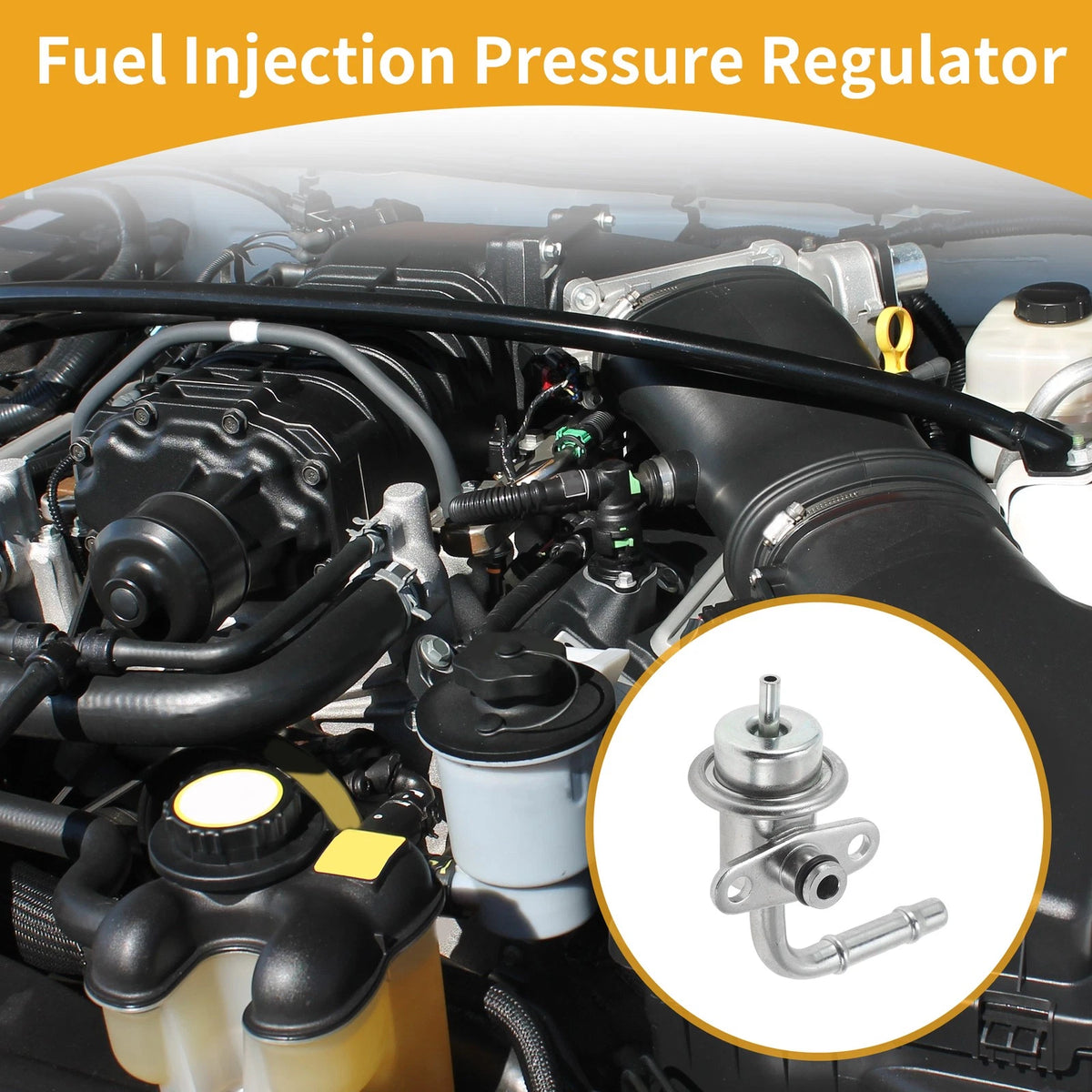 Fuel Pressure Regulator 20-70 Psi for Nissan Xterra (1998-2004)