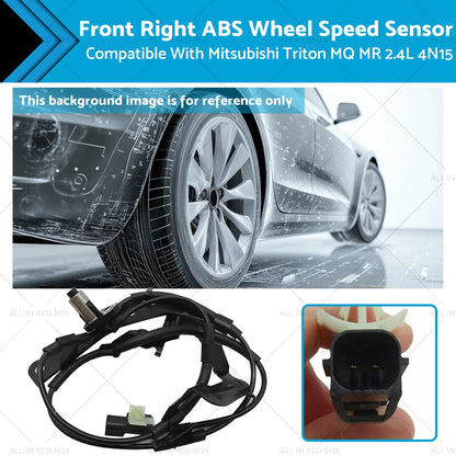 Front Right ABS Wheel Speed Sensor for Mitsubishi Triton MQ MR (2015-2023)