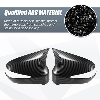Rearview Mirror Cover Overlay Carbon Fiber for Honda Civic (2006-2011)
