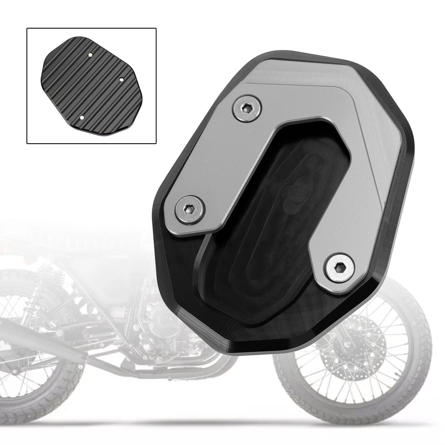 Side Stand Plate for Ducati Scrambler 400/800/1100 (2015-2020)
