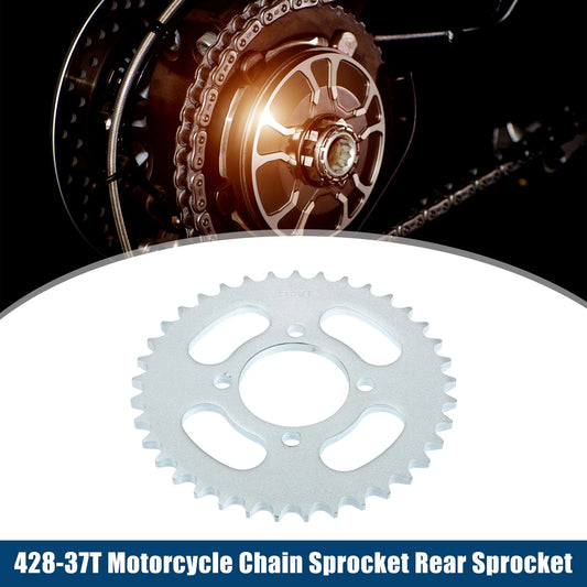 428 Pitch 37T 52mm Motorcycle Chain Sprocket Rear for Dirt Bike