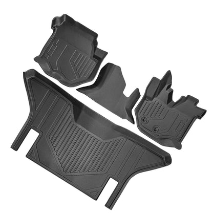 3D All-Weather Carpet Floor Mats Set for Toyota HiAce (2005-2018)