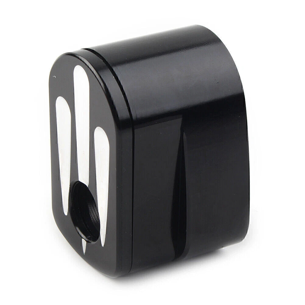 CNC Billet Aluminum Black Ignition Switch Cover for Harley Street Road Glide