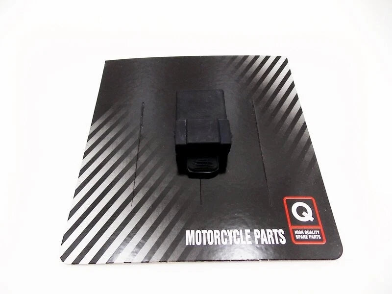 Black Rubber Spare Fuse Holder for Kawasaki S1 250 Mach I (1973-1975)