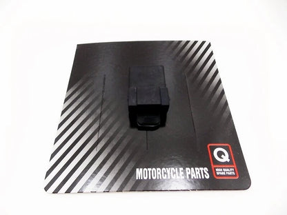 Black Rubber Spare Fuse Holder for Kawasaki S1 250 Mach I (1973-1975)